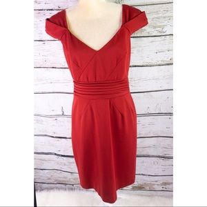 Badgley Mischka Collection Red Dress